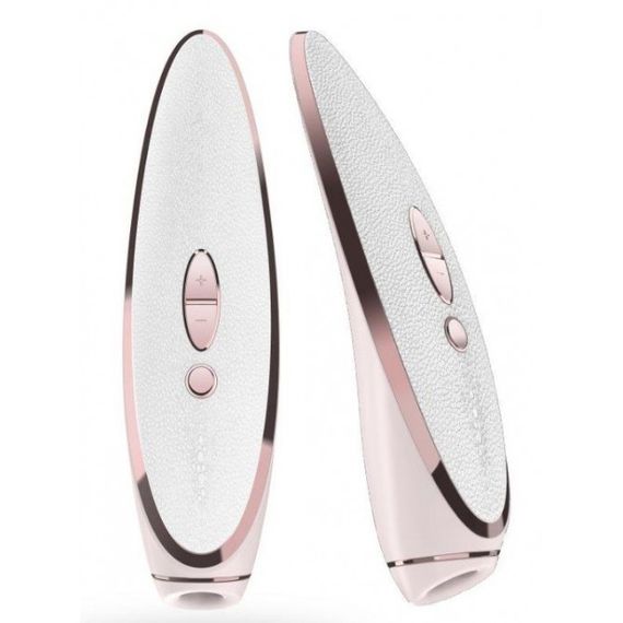 Вакуумний кліторальний стимулятор Satisfyer Luxury Pret-a-Porter, білий Sex Aura | Зображення 2