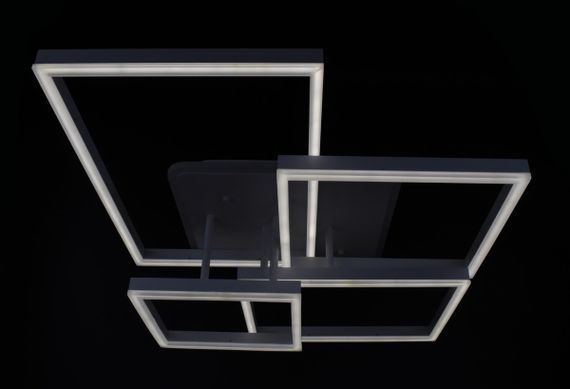 Люстра світлодіодна стельова LED світильник для квартири на стелю лед з пультом 26099 Білий 17х56х71 см. | Зображення 4