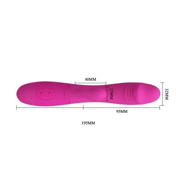 Вібратор PRETTY LOVE SNAPPY violet, 30 function Sex Aura | Зображення 6