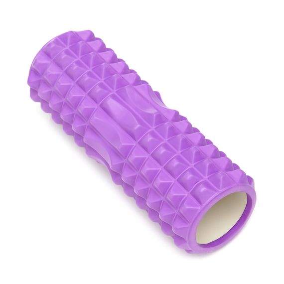 Масажний ролик Cornix EVA 33 x 14 см (валик, ролер) XR-0328 Violet | Зображення 3
