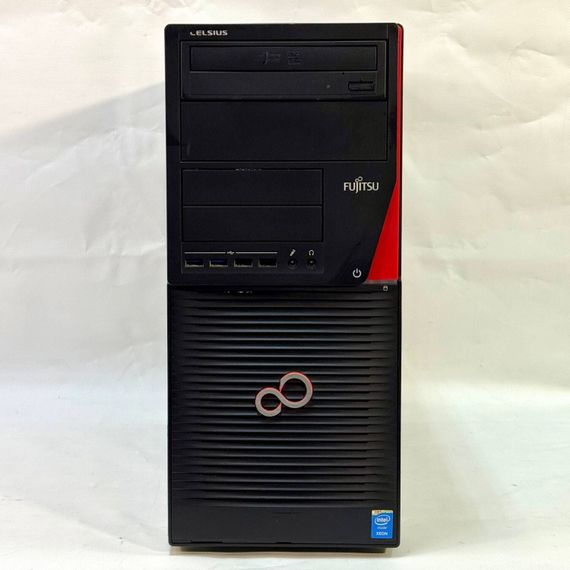 Робоча станція Fujitsu Celsius W530 Workstation Tower / Intel Xeon E3-1246 v3 (4 (8) ядра по 3,5 - 3,9 ГГц) / 16 ГБ DDR3 / 240 ГБ SSD + 1000 ГБ HDD / nVidia Quadro 600, 1 ГБ GDDR3, 128-біт / DVD-ROM / 380 Вт б/в | Зображення 4