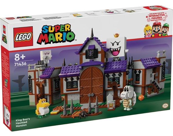 Конструктор LEGO Super Mario Усадьба с приведениями Бу-короля 71436