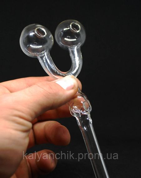 Стеклянная трубка Double Death Head | Зображення 1