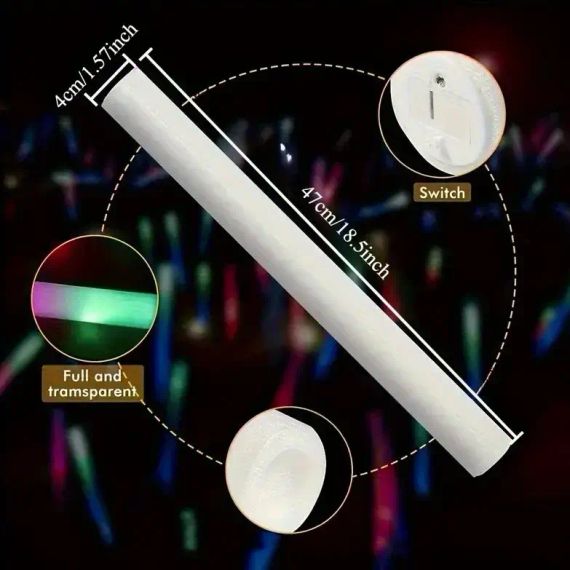 Яркий стик / Светодиодная палка  4×47 см (MA763) | Зображення 2