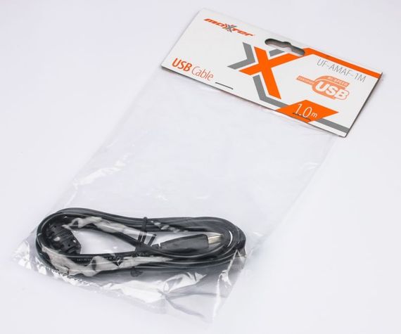 Кабель-подовжувач Maxxter UF-AMAF-6, USB2.0, 1.8 м. | Зображення 1