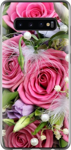 Чехол на Samsung Galaxy S10 Plus Нежность "2916u-1649-17620"