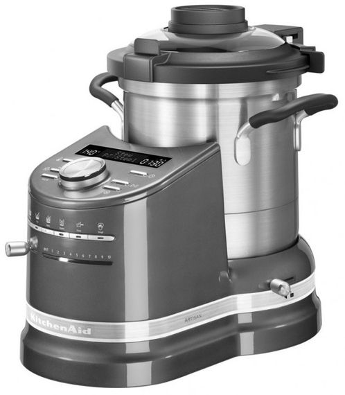 Кулінарний процесор KitchenAid ARTISAN 5KCF0104EMS, 4.5 л., ксеребряный медальйон