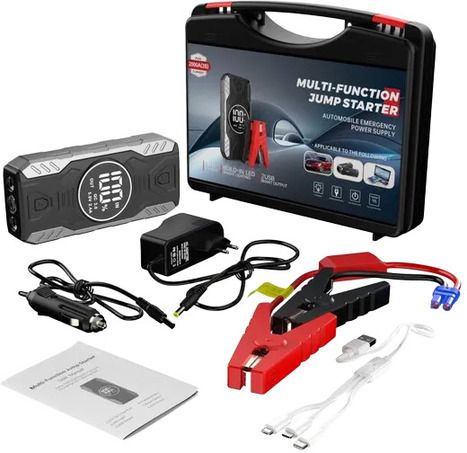 Пускозарядний пристрій з великим акумулятором XPRO JumpStarter QY19 11900 mAh (45074-QY19_1510)