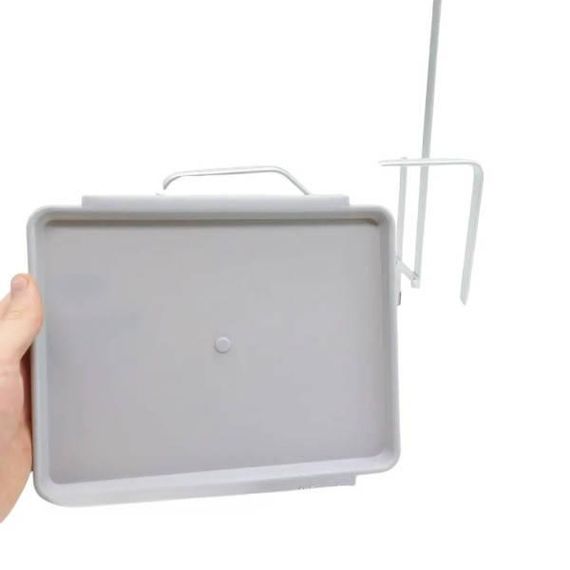 Стелаж кухонний сушарка для посуду CW-2001H Сірий