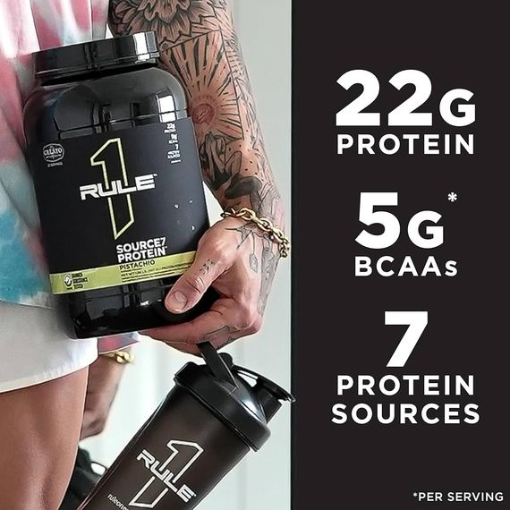Протеин Rule One Source 7 Protein 897 г, Pistachio Gelato | Зображення 1