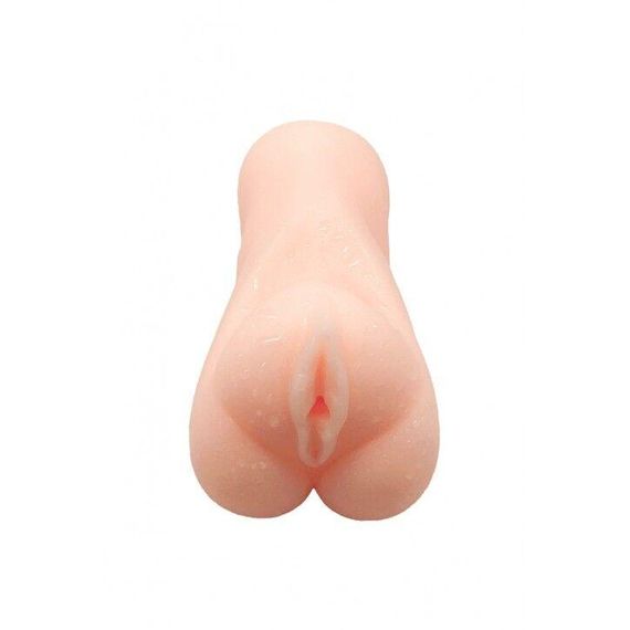 Мастурбатор-вагина Wooomy Squeeezy Masturbator Vagina, мягкие открытые губы, 13,2х5,4 см sexstyle | Зображення 2