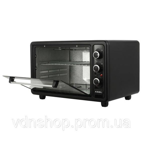 Пічка електро настільна ASEL AF-40-23 1300 Вт 40 л, Духовка електрична піч, Електричні печі для кафе SO-97 | Зображення 3