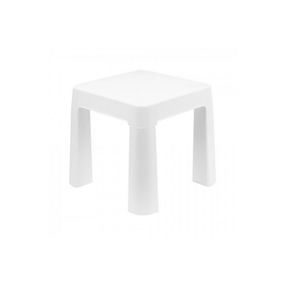 Дитячий табурет 0891TXK білий, до 75 кг 32 х 32 х 28 см