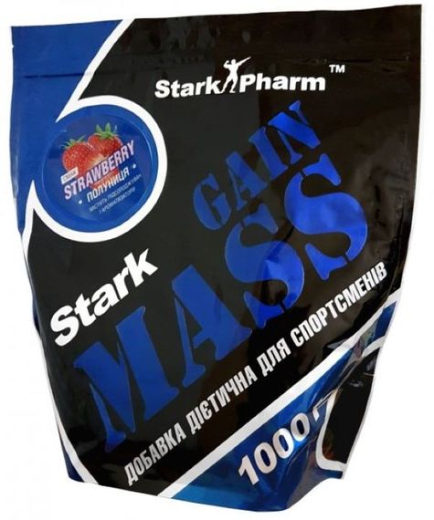 Гейнер Stark Pharm Gain Mass 1000g (Strawberry)