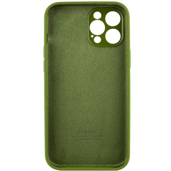 Чохол Silicone Case Full Camera Protective (AA) для Apple iPhone 12 Pro (6.1") | Зображення 3