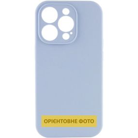 Чехол Silicone Case Full Camera Protective (AA) NO LOGO для Apple iPhone 17 Air (6.5") Голубой / Lilac Blue