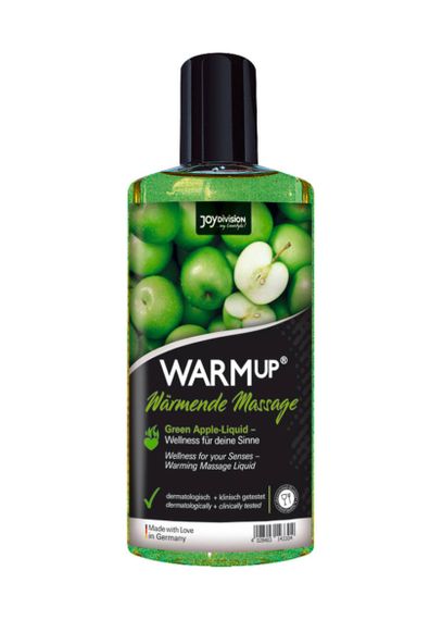 Масажне масло WARMup Green Apple, 150 ml sexstyle