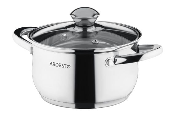 Набор посуды Ardesto Gemini Gourmet Varese, 10 пред., нержавеющая сталь (AR1910PS) | Зображення 3