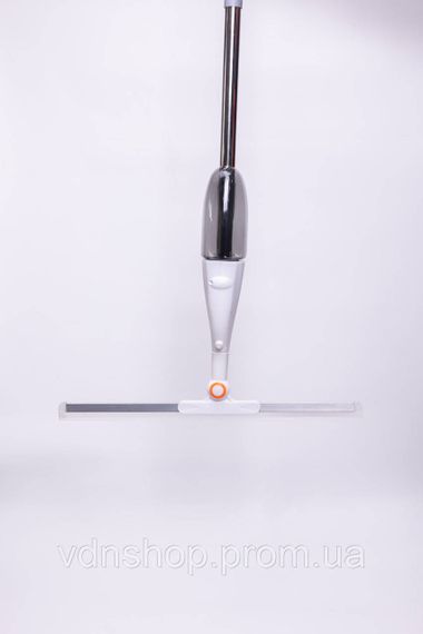 Швабра-скребок с распылителем и длинной металлической ручкой для мытья твердых поверхностей в доме и офисе HP-35015-23 | Зображення 1