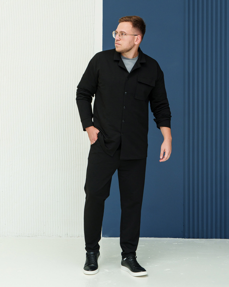 Костюм Кнопка чёрный S | Зображення 1