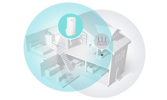 Повторювач Wi-Fi сигналу TP-Link RE220 AC750 1xFE LAN (RE220) | Зображення 7