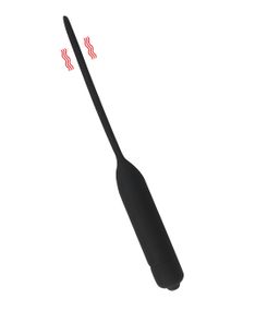 Силиконовый уретра-катетер с вибрацией ( 10 режимов) 110*6 мм