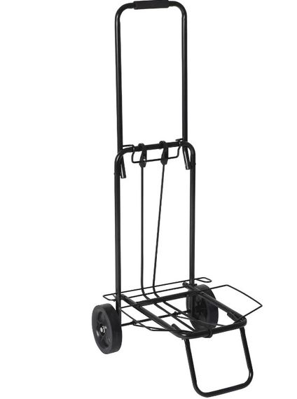 Візок господарський Bo-Camp Luggage Trolley Foldable 35 kg Black (5267281) (DAS302438)