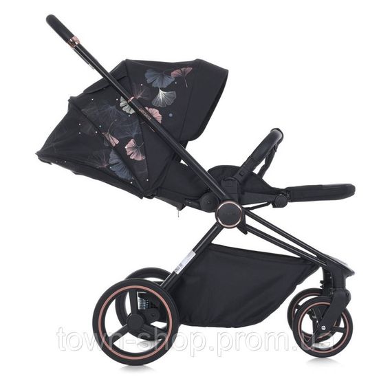 Коляска детская универсальная 2 в 1 PERSONA ME 1091-B Black Art | Зображення 4
