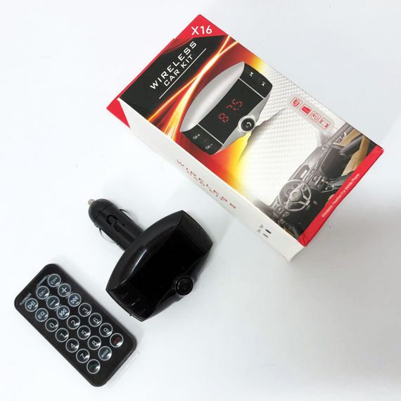 FM модулятори трансмітер, Bluetooth FM-трансмітер для автомобільної аудіосистеми, Fm модулятор хороший TG-77 | Зображення 2