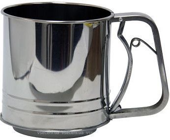 Кружка-сито для просіювання борошна Bohmann BH-7742, з нержавіючої сталі, 600 гр., зручна і практична | Зображення 6