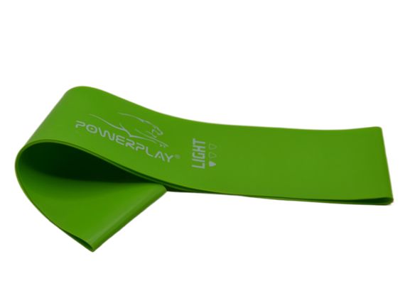 Резинка для фітнесу PowerPlay 4114 Mini Power Band 0.8мм. Light Зелена (5.5 кг) | Зображення 2