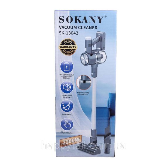 Пилосос ручний для дому акумуляторний 2200 Вт Sokany SK-13042 | Зображення 8