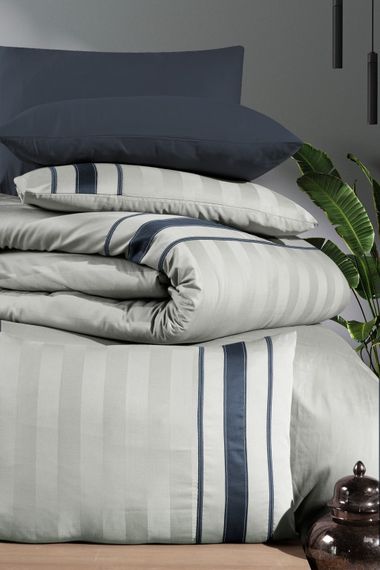 Постельное белье First Choice Deluxe Satin 200х220 Artwel Silver | Зображення 1