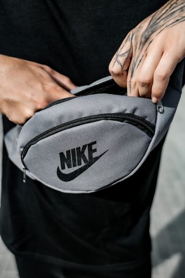 Бананка серая Nike (накатка) | Зображення 2