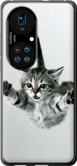 Чехол на Huawei P50 Летящий котёнок "2322u-2292-17620"
