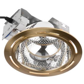 Світильник Downlight стельовий вбудований DL-01 SB 2x26W Brille 166015
