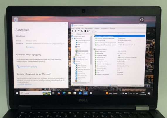 Ноутбук Dell Latitude 5480 / 14" (1920x1080) IPS / Intel Core i5-7440HQ (4 ядра по 2.8 - 3.8 GHz) / 8 GB DDR4 / 256 GB SSD / Intel HD Graphics 630 / WebCam / Win 10 Pro б/в + Подарунок Флеш-накопичувач Kingston DataTraveler Exodia S 64 ГБ | Зображення 9