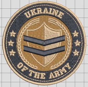 Шеврон UKRAINE OF THE ARMY