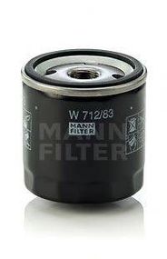 Фільтр масляний двигуна (вир-во MANN) MANN-FILTER W71283 на TOYOTA LAND CRUISER PRADO (KDJ15_, GRJ15_)