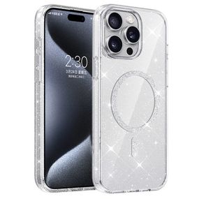 Чохол TPU Eclipse Sparkle Magnetic Fit для Apple iPhone 12 Pro / 12 (6.1") Clear
