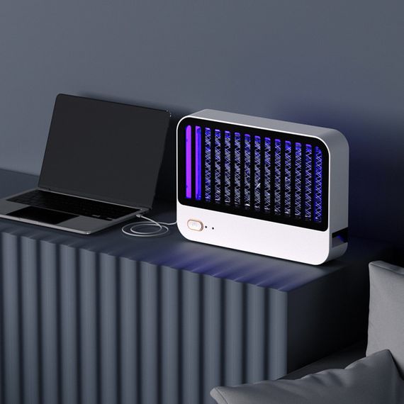 Ловушка для насекомых с UV подсветкой P8 with battery 1200 mAh White | Зображення 5