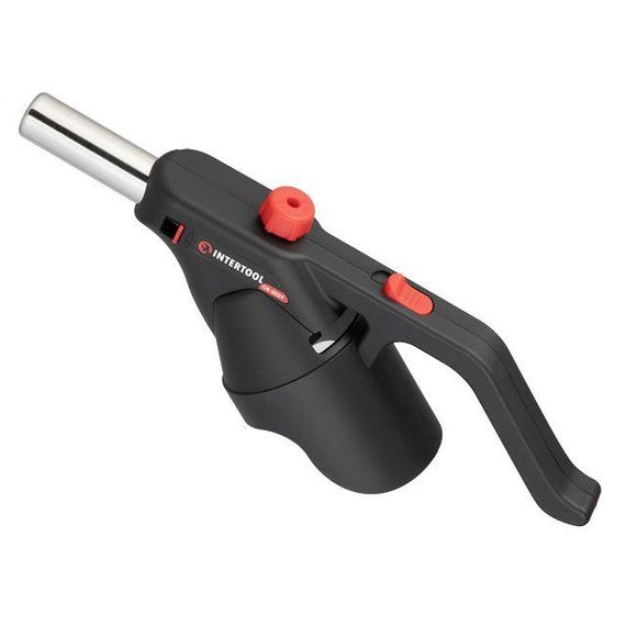 Пальник газовий, п'єзозапалювання, швидке регулювання полум'я INTERTOOL GB-0029 | Зображення 2