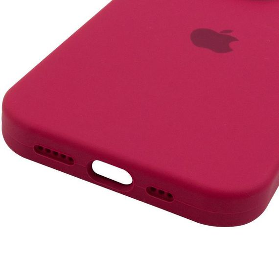Чохол Silicone Case Full Camera Protective (AA) для Apple iPhone 14 Pro Max (6.7") Червоний / Rose Red | Зображення 4