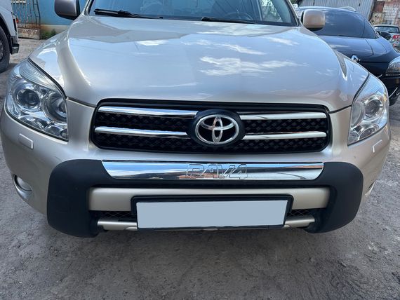 Накладки на решітку 2006-2010 (4 шт, нерж) для Toyota Rav 4 років | Зображення 1