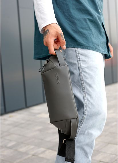 Сумка чоловіча Sambag HOLSTER MSH Графітова 36 х 14 х 4 см (87113009m) | Зображення 5