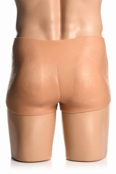 Накладна вагіна Master Series Silicone Vagina + Butt Panties — Medium Sex Aura | Зображення 7