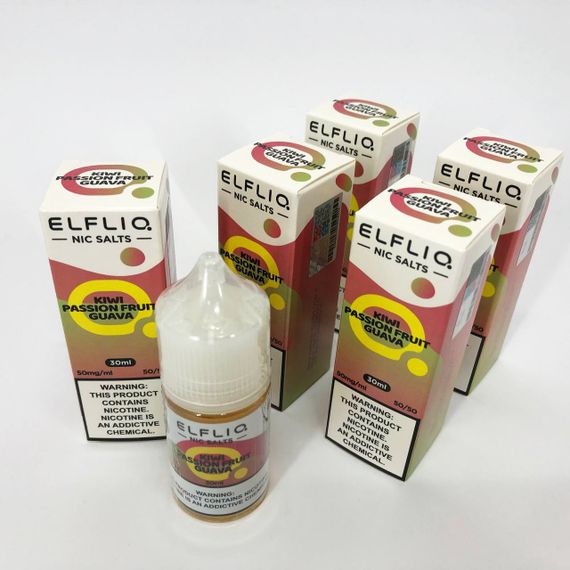 Рідина ELFLIQ 30мл 5%. Ківі Маракуя Гуава (Kiwi Passionfruit Guava) | Зображення 3