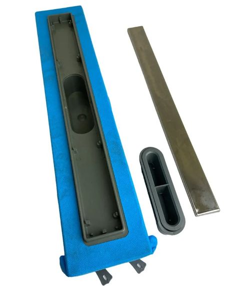 Душовий канал з горизонтальним фланцем Maxiflow Standart Line 60 см решітка Під плитку 4022.TY050K.060.1 | Зображення 3