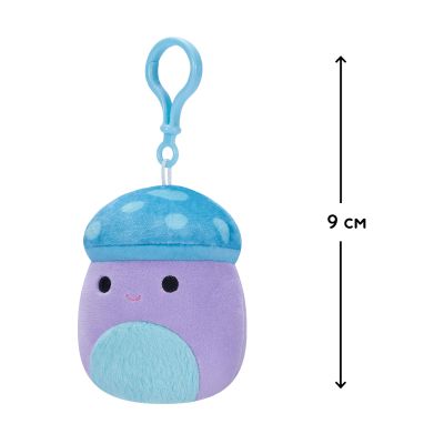 М&apos;яка іграшка Squishmallows на кліпсі – Гриб Пайл 9 см (SQCP00149) | Зображення 1