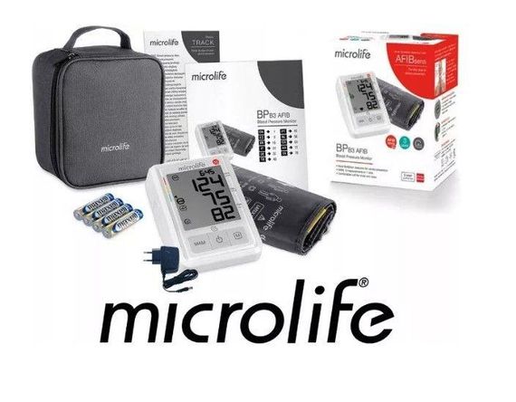 Тонометр Microlife BP B3 AFIB с адаптером Microlife и оригинальной манжетой Microlife гарантия 5 лет | Зображення 5